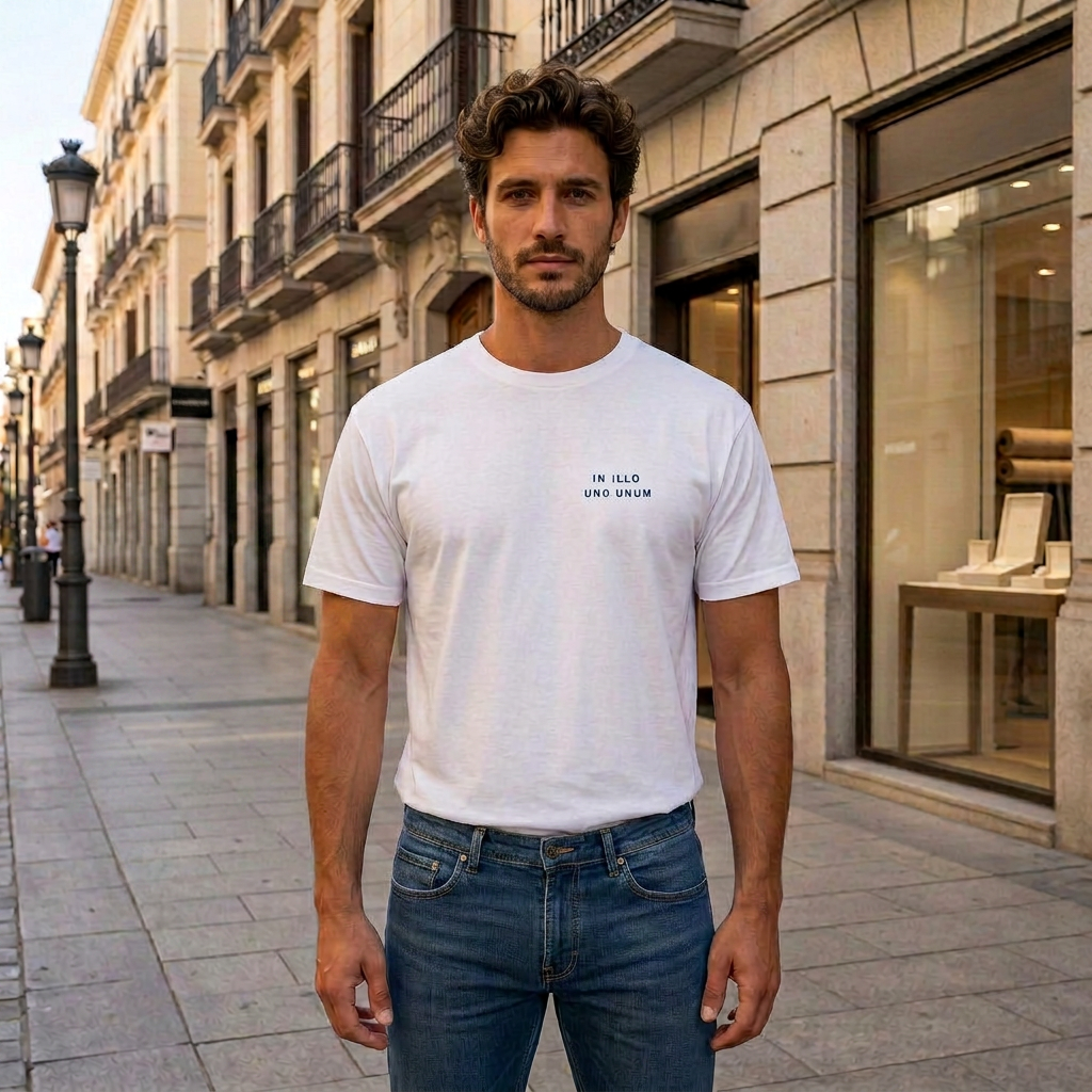 Camiseta Modelo No Tengais Miedo Frente 01